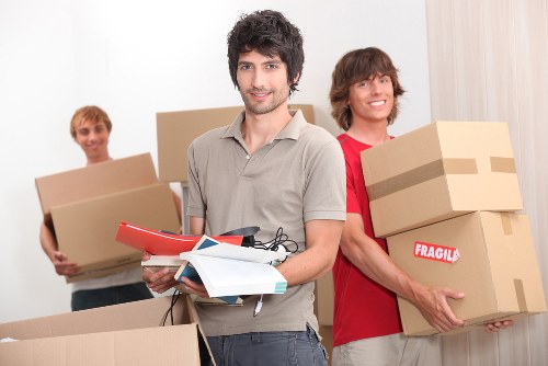 Local removal van for a house move near White City