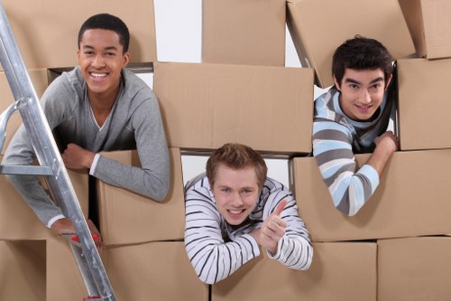 Apartment move with careful handling in a White City building