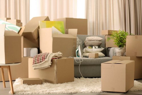 Local van service for office and residential moves in White City