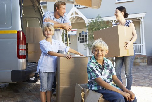Moving truck ready for a local White City relocation