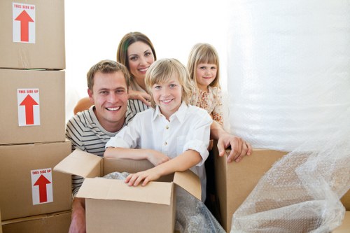 Removal team planning a White City house move